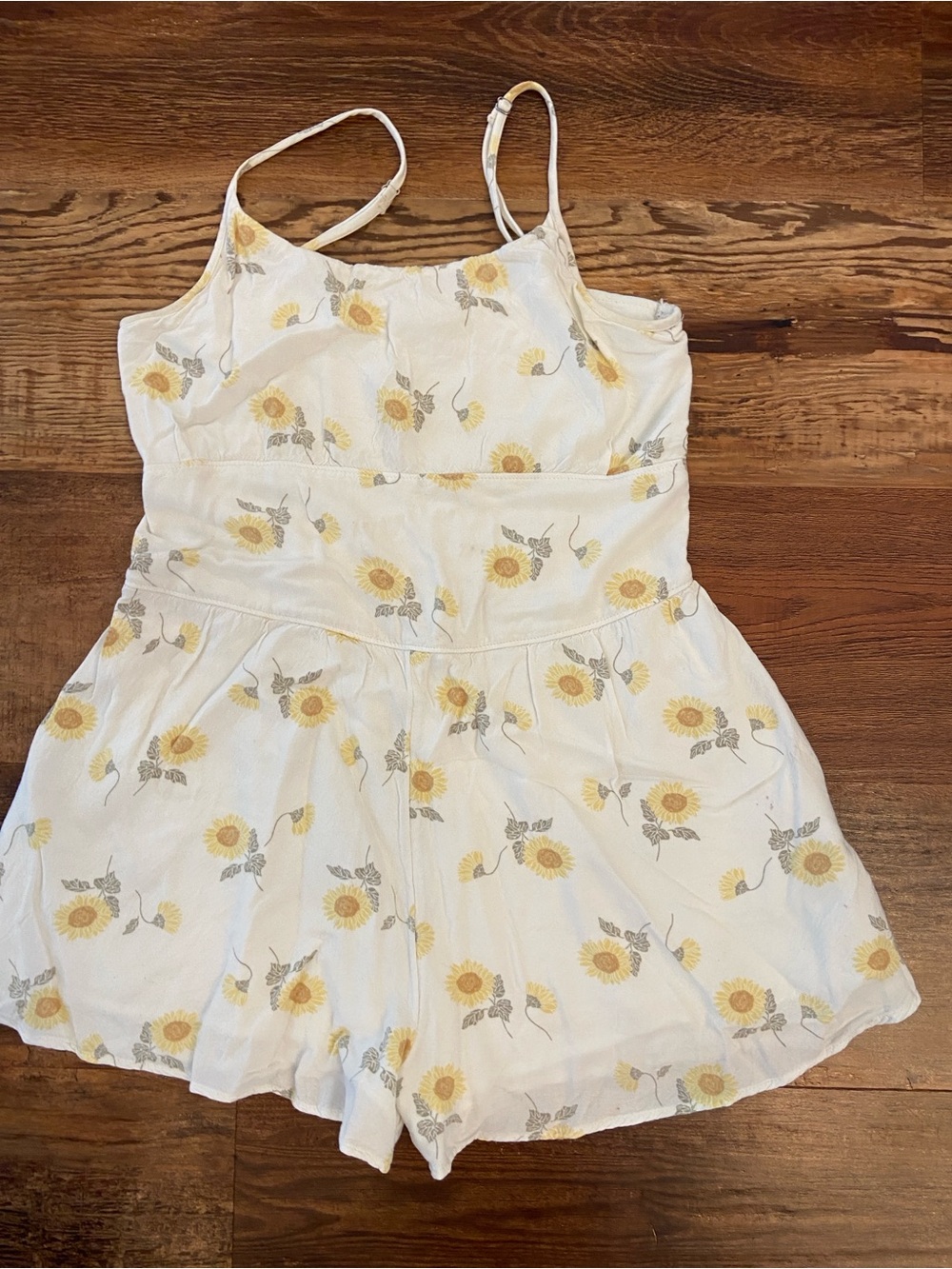 abercrombie kids White Smocked Waistband Top